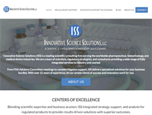 Tablet Screenshot of innovativescience.net